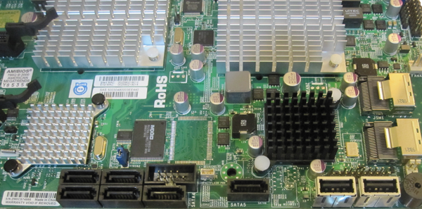 SUPERMICRO H8DG6-F Motherboard extended ATX Socket G34 CPUs  supported AMD SR5690/SP5100 x Gigabit LAN onboard graphics 