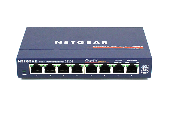 Switch ethernet NETGEAR GS108E Metal 8 Ports Gigabit