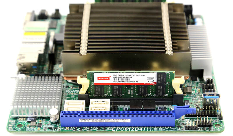 Innodisk 8GB DDR4 ECC SODIMM - Previewing the near future