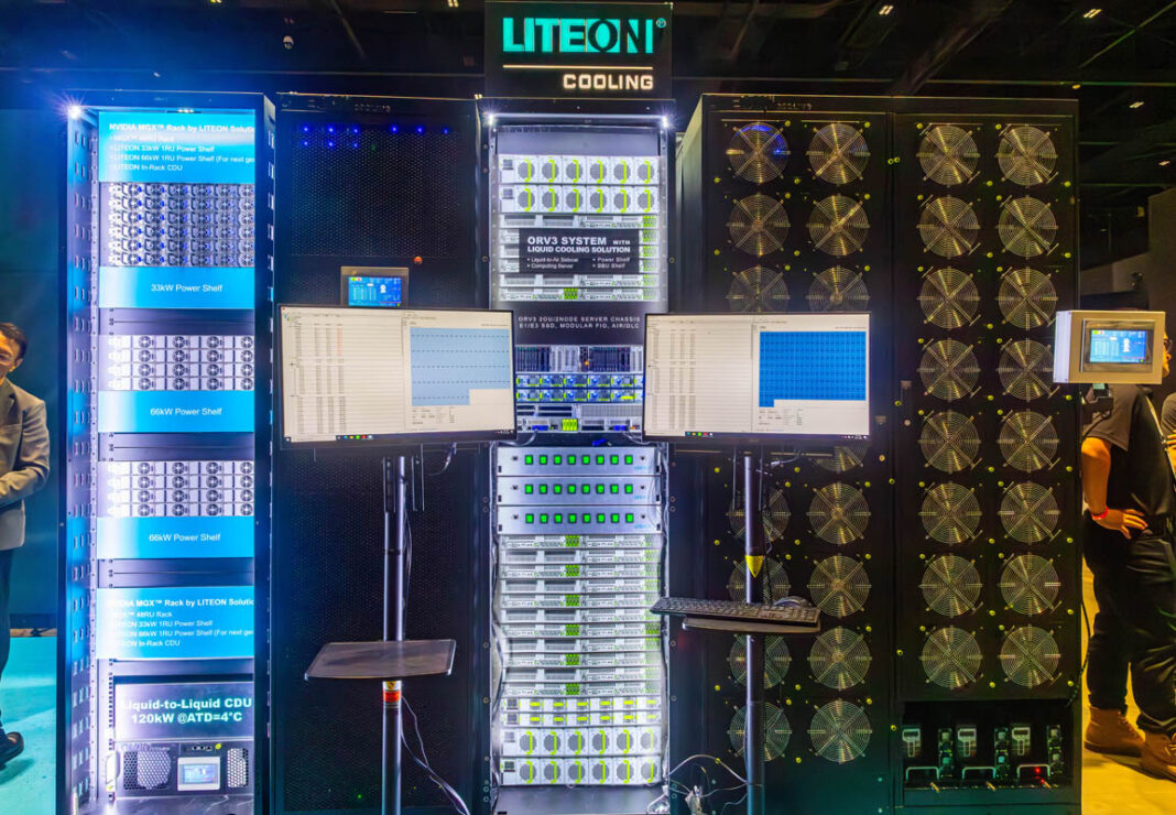 LITEON Shows NVIDIA GB200 NVL72 Rack At OCP Summit 2024 ServeTheHome