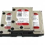 Three Western Digital Red 3TB Drives