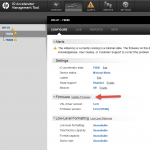 Fusion-io ioDrive installation – web console – firmware out of date