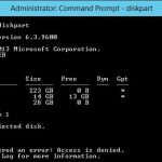 After VMware ESXi reformat USB – Diskpart access denied