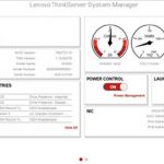 Lenovo ThinkServer RD550 System Manager