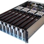 ASRock Rack 3U8G-C612 Front with lid off