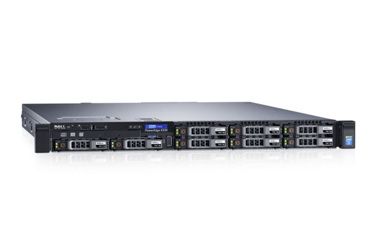 Dell PowerEdge R330 Front - ServeTheHome