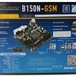Gigabyte GA-B150N-GSM – Box Back