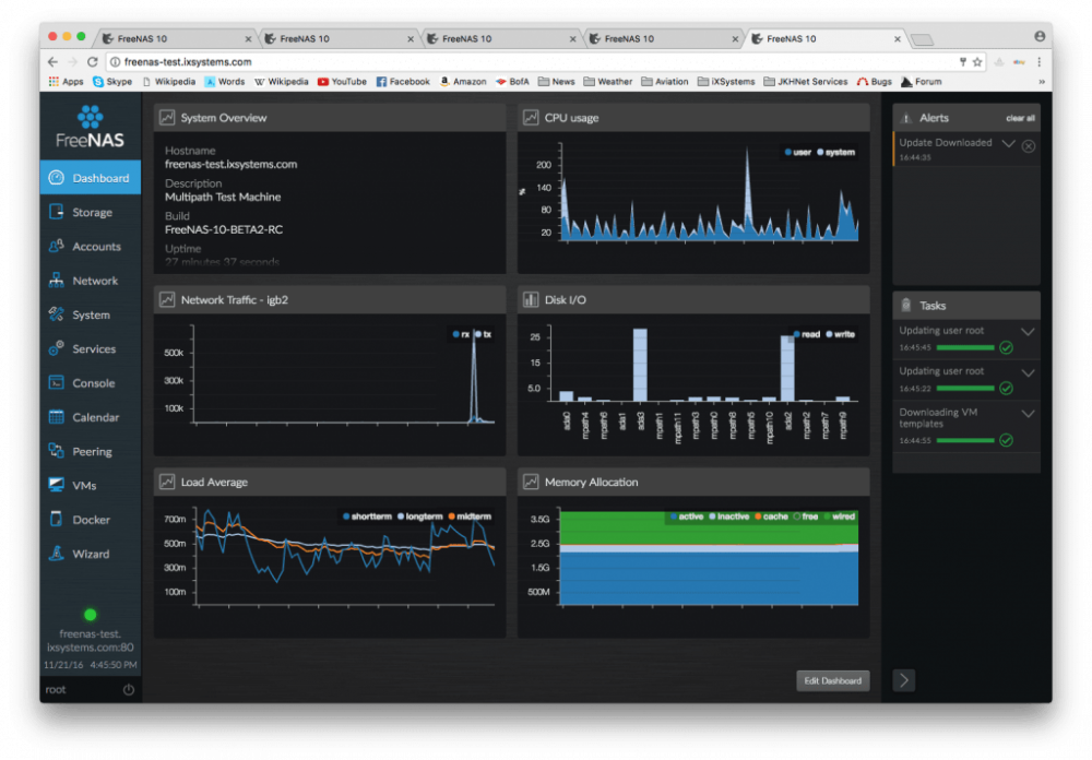 Freenas windows 10 не пускает