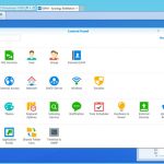 Synology DS916 Control Panel
