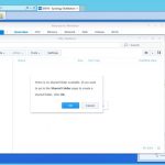 Synology DS916 No Shared Folder
