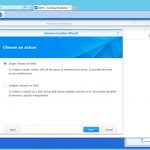 Synology DS916 Volume Choose An Action