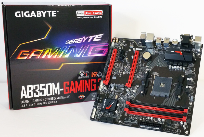 Gigabyte AB350M-Gaming 3 Motherboard Review: A small form factor