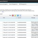 Lenovo IMM II PXE Event Log