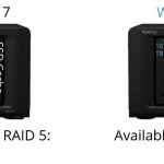 Synology DS1517+ With SSD Adapter Card Installed