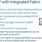 Intel Skylake SP Mesh Interconnect Integrated Fabric OPA