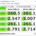 WD Red 10TB Pro NAS CrystalDiskMark