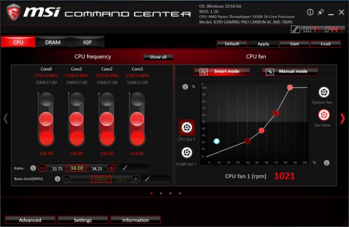msi center pro requires administrator