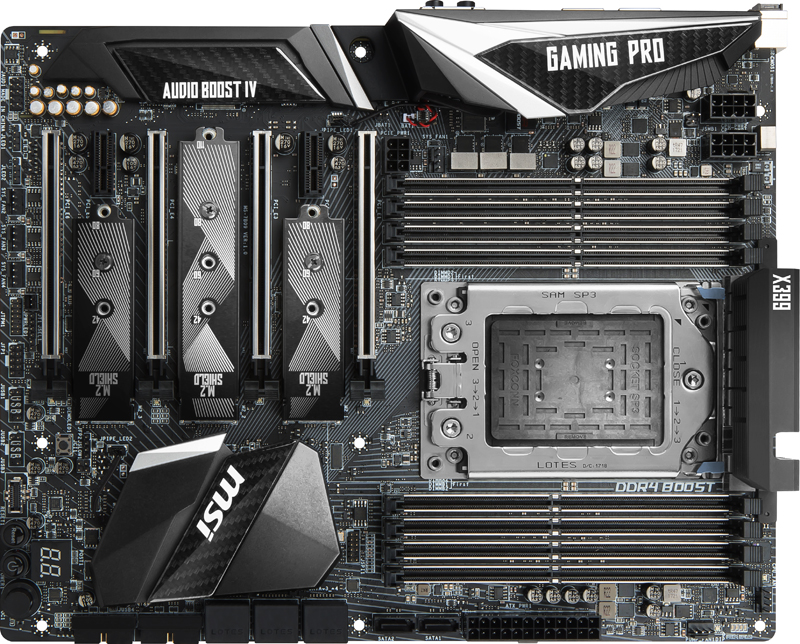 MSI X399 Gaming Carbon AC Motherboard Threadripper