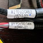 Intel Optane 900p 280GB Side By Side Cable Model Numbers