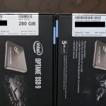 Intel Optane 900p 280GB Side By Side Models