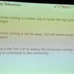 Alibaba Immersion Cooling Key Takeaways