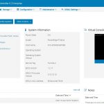 Dell EMC PowerEdge R740xd IDRAC Dashboard