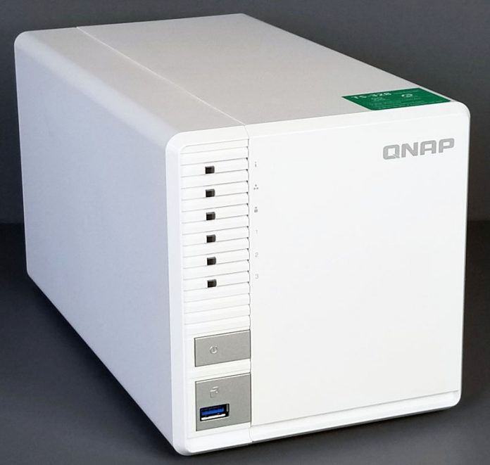 Трехдисковое хранилище с сетевым подключением qnap ts 328 поддерживает raid 5