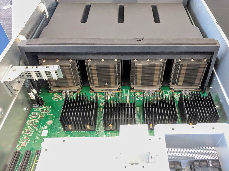 Microsoft HGX-1 8x GPU Server at the AI 