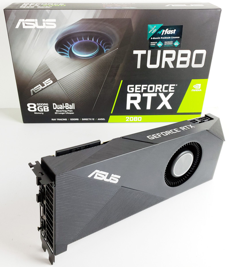 ASUS Turbo-RTX2080-8G Blower-Style GeForce RTX 2080 Performance Review