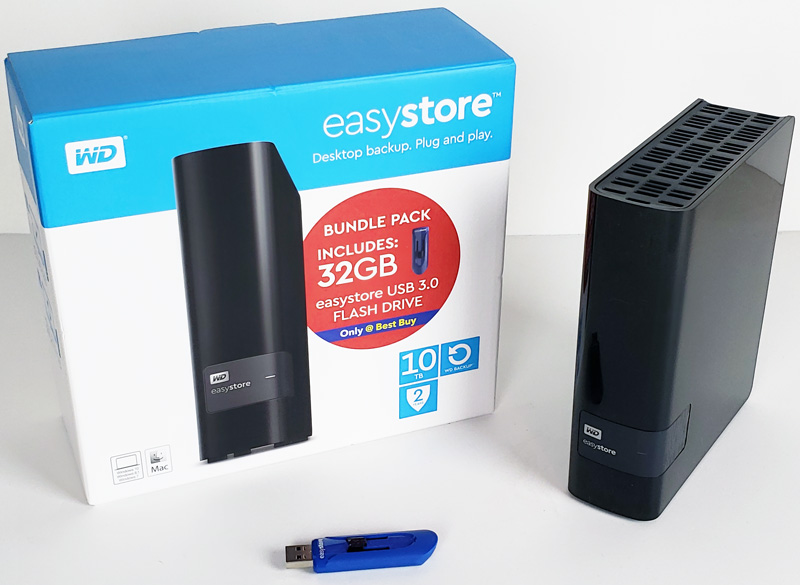 how to format wd easystore