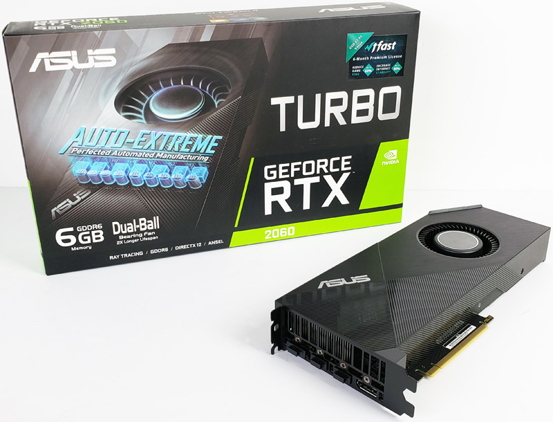 ASUS GeForce RTX2060 TURBO 6GB-