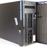 Lenovo ThinkSystem ST550 Tower Front Door Open