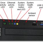 Lenovo ThinkSystem ST550 Tower Front Panel Status LEDs