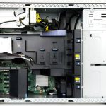 Lenovo ThinkSystem ST550 Tower Side Panel Removed