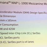 Intel Nervana NNP L 1000 Mezzanine Specs