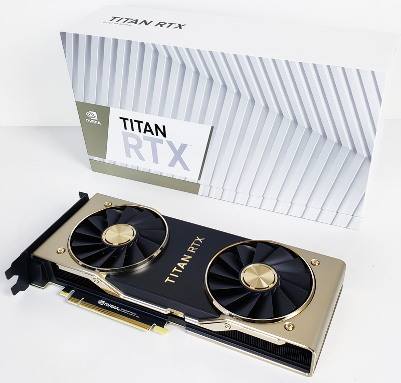 NVIDIA Titan RTX Review of an Incredible GPU - ServeTheHome