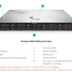 HPE ProLiant DL360 Gen10 NVMe Diagram