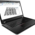 Lenovo ThinkPad P72 Angle View