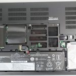 Lenovo ThinkPad P72 Bottom Cover Removed