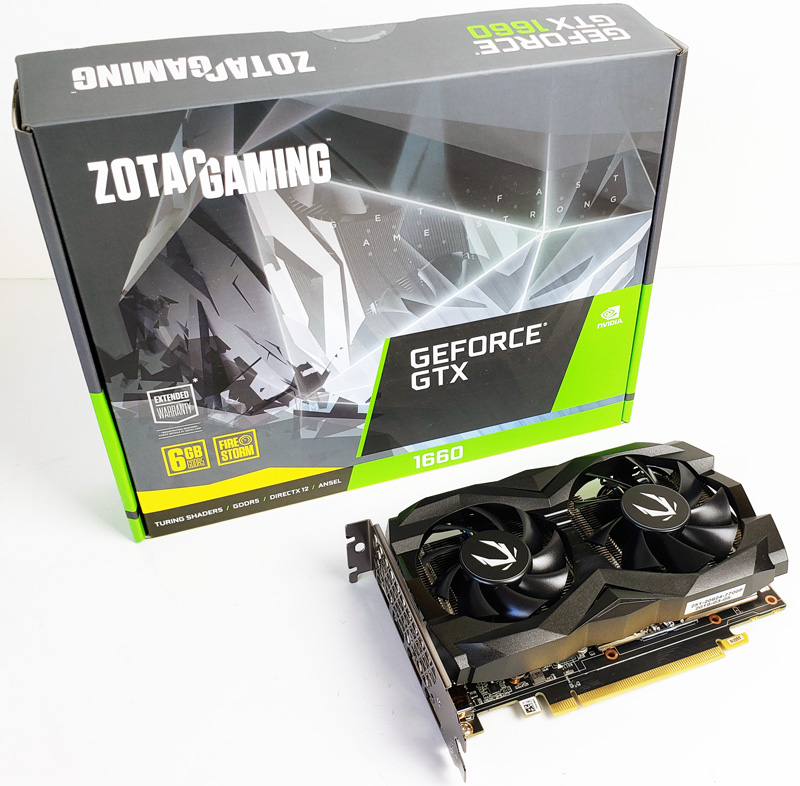 ZOTAC GeForce GTX1660 6GB-