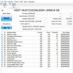 HGST Ultrastar DC HC510 10TB CrystalDiskInfo