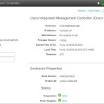 Cisco UCS M5 IMC Dashboard