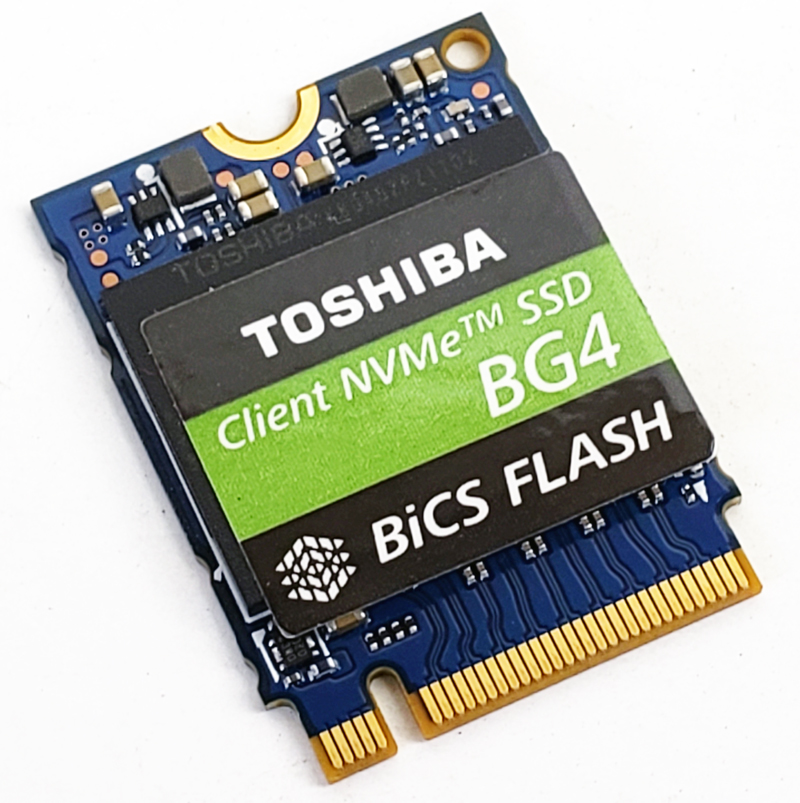Toshiba BG4 Single Package M.2 2230 30mm NVMe SSD Review