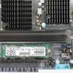 Supermicro X11SPA T M2 Slots With Heat Sinks