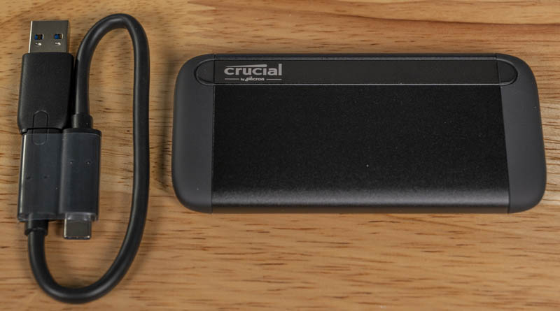 Crucial 1TB X8 External USB 3.2 Gen 2 Type-C CT1000X8SSD9 B&H