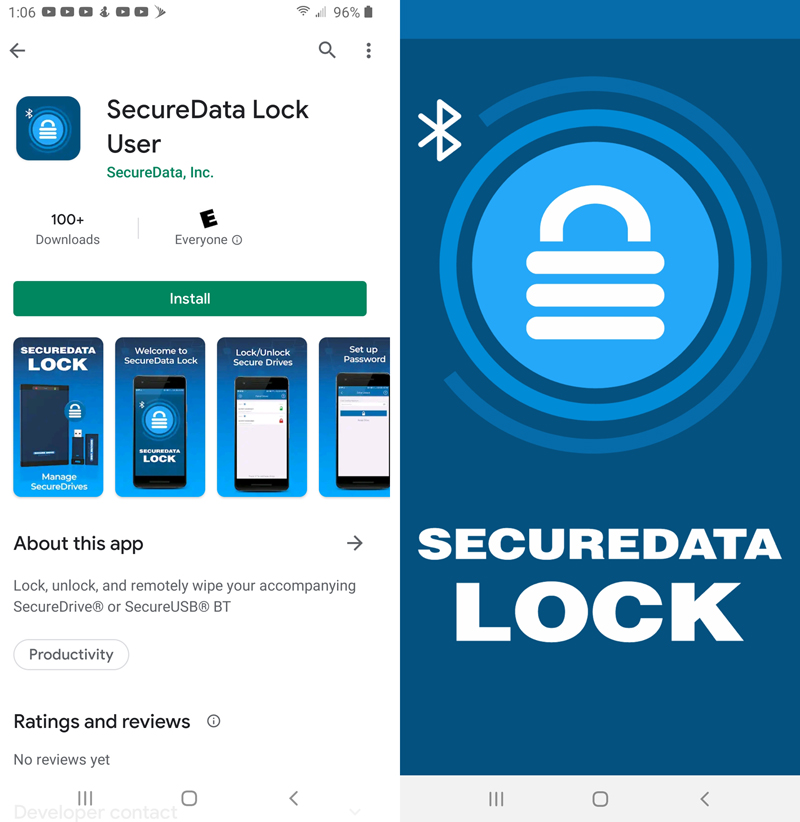 Как установить securedrive на флешку