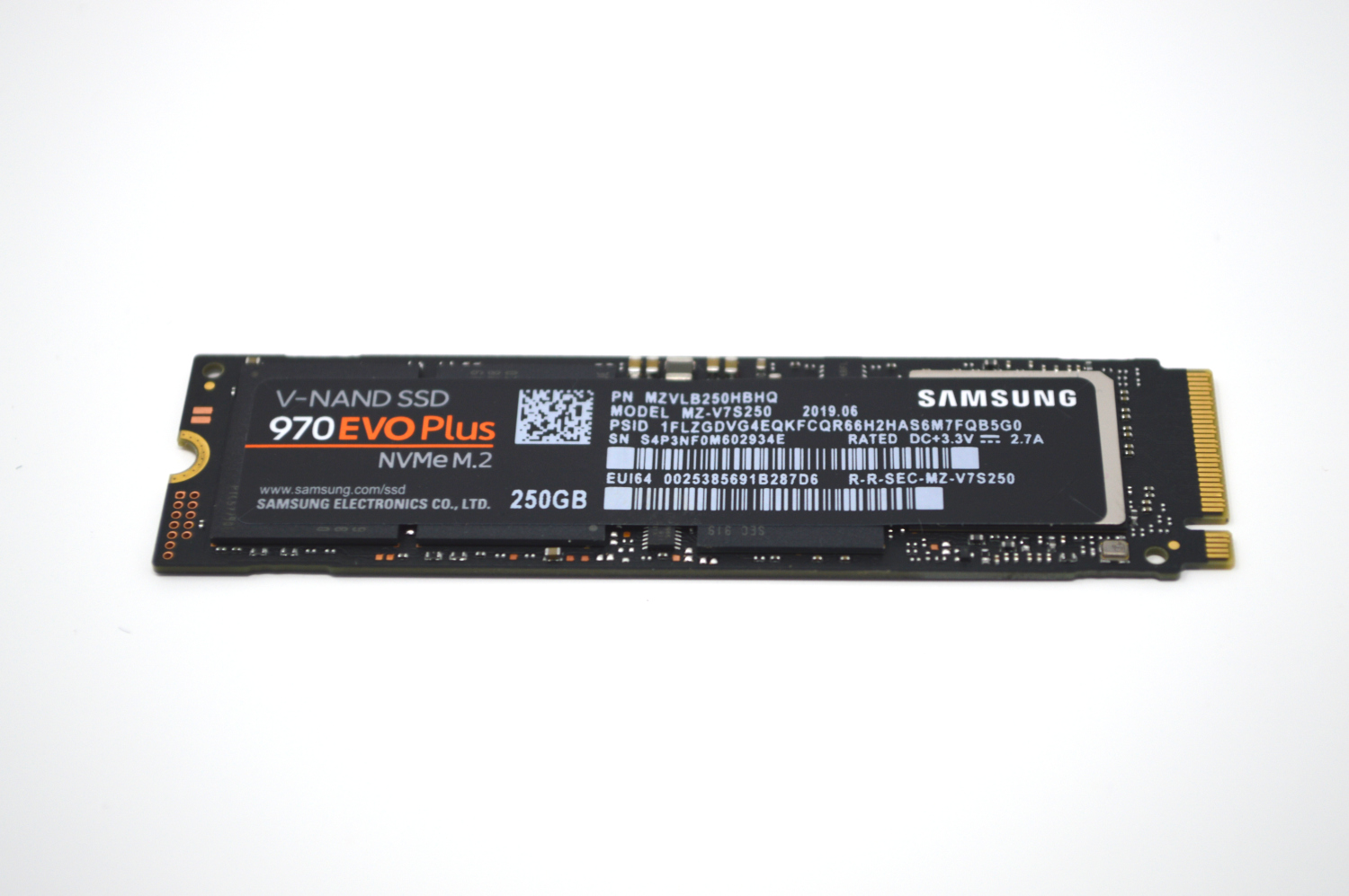 Samsung 970 EVO Plus 250GB NVMe SSD Review - ServeTheHome