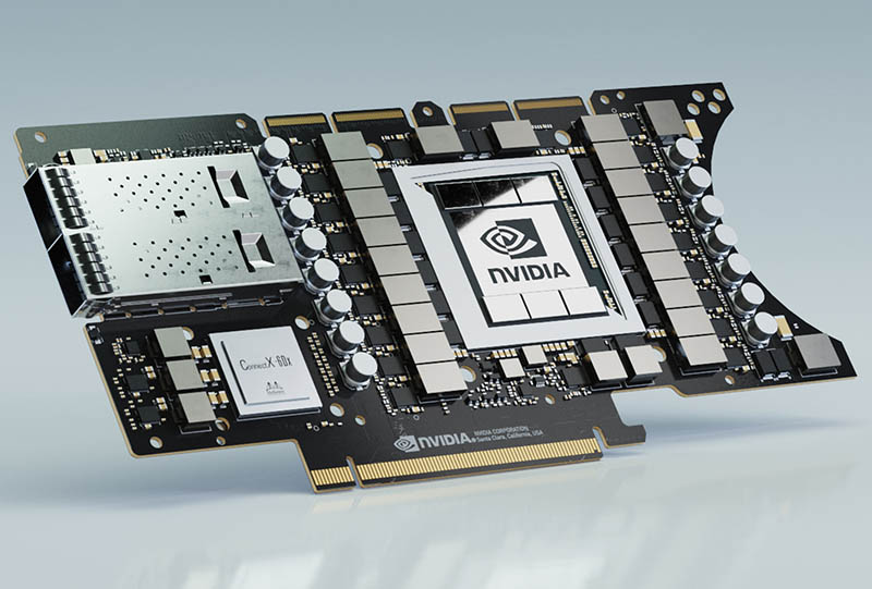 PCIe Card with NVIDIA BlueField-2 A100