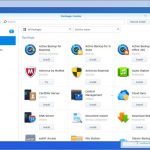 Synology DS920+ Package Manager