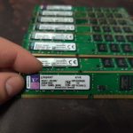 Sticks of Low Profile DDR3 RAM